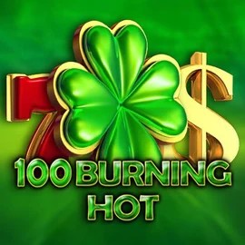 100 Burning Hot online game logo by Amusnet Interactive on azurslot-casino.net