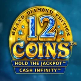 12 Coins Grand Diamond Edition slot icon by Wazdan, available at Azurslot Casino