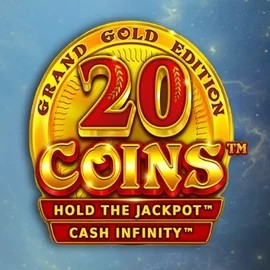 20 Coins Grand Gold Edition by Wazdan, showcased at azurslot-casino.net – game logo