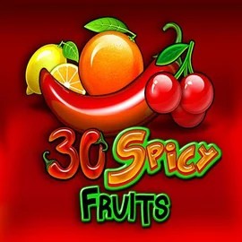 30 Spicy Fruits casino game by Amusnet Interactive – featured logo at Azurslot Casino