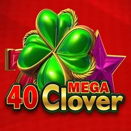 Official Slots logo: 40 Mega Clover by Amusnet Interactive at Azurslot Casino