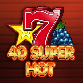 Official Slots logo: 40 Super Hot by Amusnet Interactive at Azurslot Casino