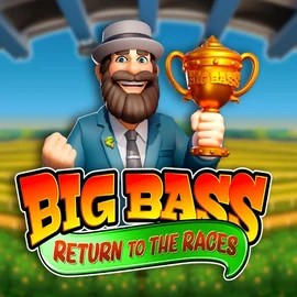 Big Bass Return to the Races casino game by Pragmatic Play – featured logo at Azurslot Casino
