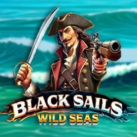 Slots logo of Black Sails Wild Seas from Infinity Dragon Studios at Azurslot Casino