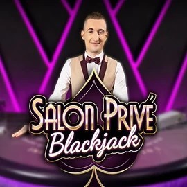 Blackjack Salon Privé game by Ezugi – logo hosted on Azurslot Casino