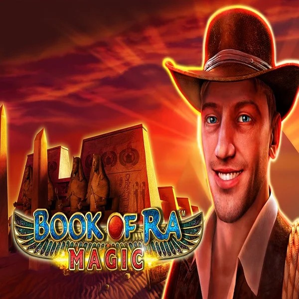 Enjoy Book of Ra Magic by Greentube – logo hosted on azurslot-casino.net