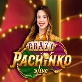 Crazy Pachinko logo – Live Casino by Evolution at Azurslot Casino