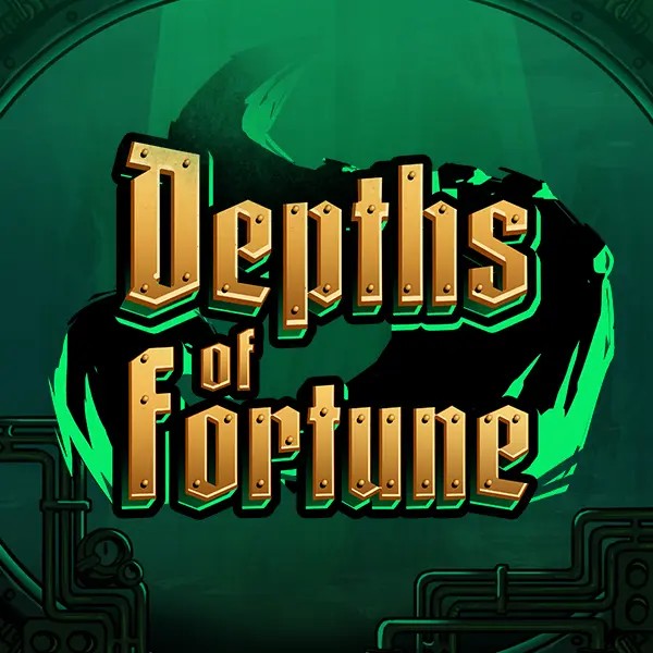 Official Slots logo: Depths of Fortune by AvatarUX Studios at Azurslot Casino