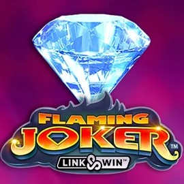 Flaming Joker Link and Win online game logo by Barstruck on azurslot-casino.net