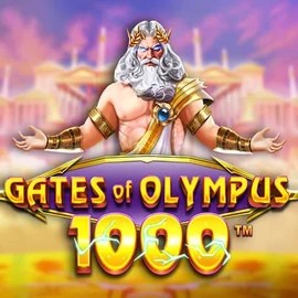 Gates of Olympus 1000 slot logo by Pragmatic Play at Azurslot Casino