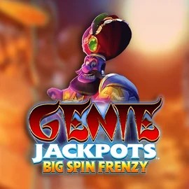 Genie Jackpots: Big Spin Frenzy by Blueprint Gaming, showcased at azurslot-casino.net – game logo