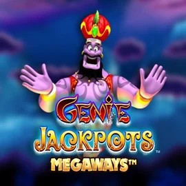 Official Jackpots logo: Genie Jackpots Megaways by Blueprint Gaming at Azurslot Casino