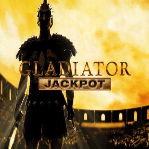 Gladiator Jackpot online game logo by Playtech on azurslot-casino.net
