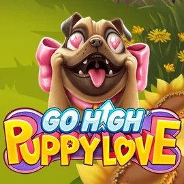 Official Slots logo: Go High Puppy Love by RubyPlay at Azurslot Casino