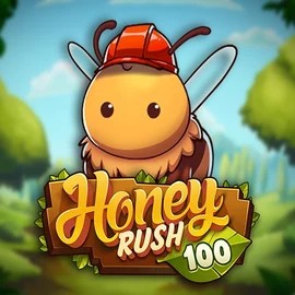 Honey Rush 100 logo – Slots by Play'n GO at Azurslot Casino