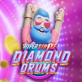 Hyper Strike Diamond Drums slot icon by Gameburger Studios, available at Azurslot Casino