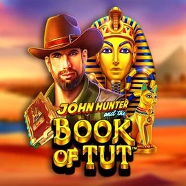 Official Slots logo: John Hunter and the Book of Tut by Pragmatic Play at Azurslot Casino