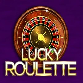 Lucky Roulette online game logo by Belatra Games on azurslot-casino.net