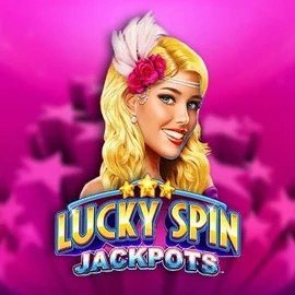 Lucky Spin Jackpots by Novomatic, showcased at azurslot-casino.net – game logo