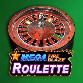 Mega Fire Blaze Roulette slot logo by Playtech at Azurslot Casino