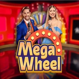 Mega Wheel online game logo by Pragmatic Play on azurslot-casino.net