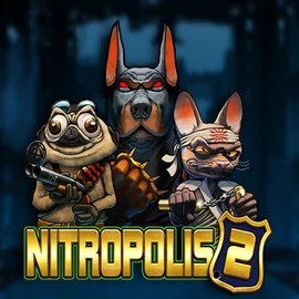 Nitropolis 2 online game logo by ELK Studios on azurslot-casino.net