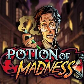 Potion of Madness slot visual from Play'n GO available on azurslot-casino.net