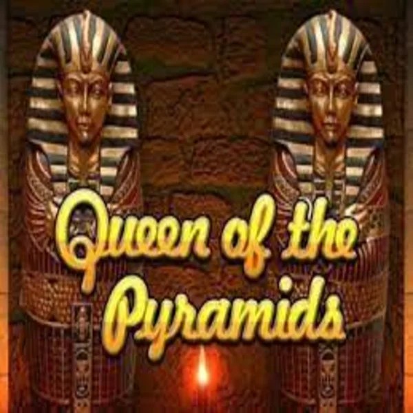 Slots logo of Queen of the Pyramids from Playtech at Azurslot Casino