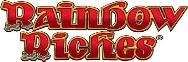 Slingo Rainbow Riches logo by Gaming Realms at Azurslot Casino
