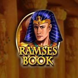 Slots logo of Ramses Book Deluxe from Gamomat at Azurslot Casino