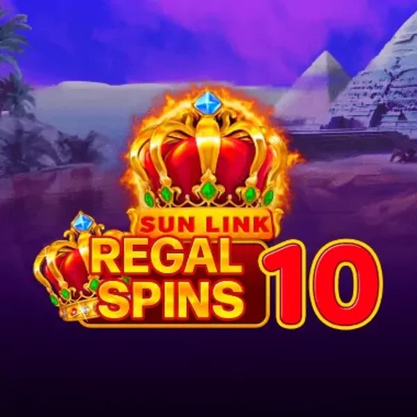 Regal Spins 10 slot icon by PatePlay, available at Azurslot Casino