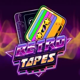 Enjoy Retro Tapes by Push Gaming – logo hosted on azurslot-casino.net