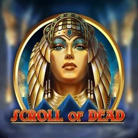 Official Slots logo: Scroll of Dead by Play'n GO at Azurslot Casino