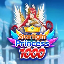 Starlight Princess 1000 slot logo by Pragmatic Play at Azurslot Casino