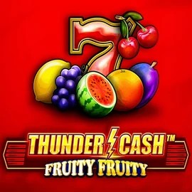 Thunder Cash Fruity Fruity slot logo by Novomatic at Azurslot Casino