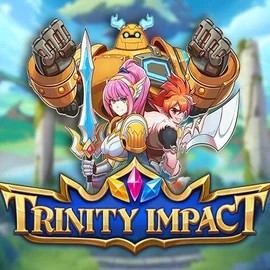 Slots logo of Trinity Impact from Play'n GO at Azurslot Casino