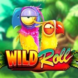 Wild Roll slot logo by Playtech at Azurslot Casino