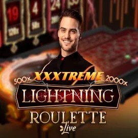 XXXtreme Lightning Roulette slot logo by Evolution at Azurslot Casino